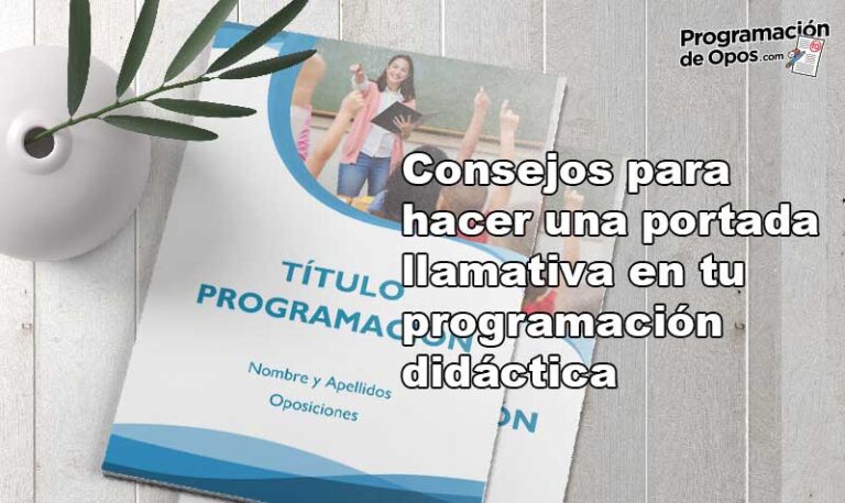 Consejos Y Herramientas Portada Programaci n ProgramaciondeOpos